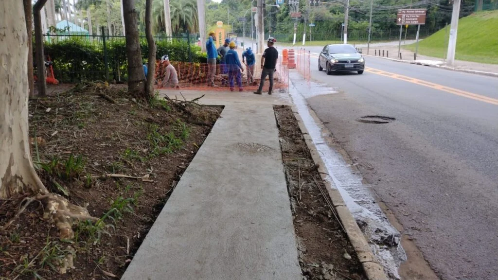 Calçadas e pavimentação