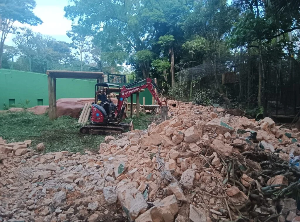 Demolição e construção